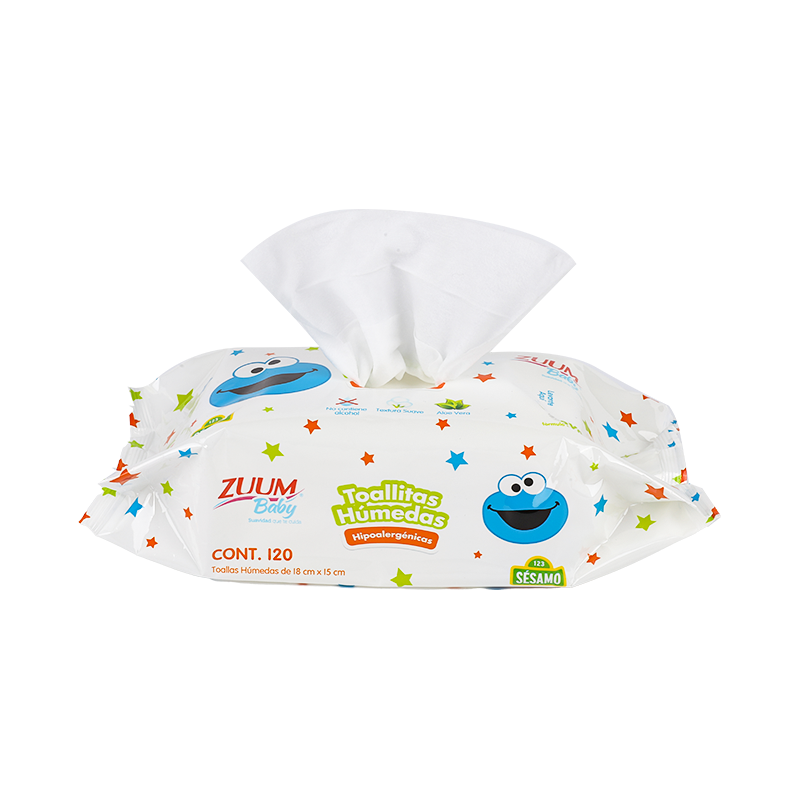 Free sample baby wipes, suitable for sensitive skin on hands, face, good touch baby wipes easily wipe clean with chamomile extract