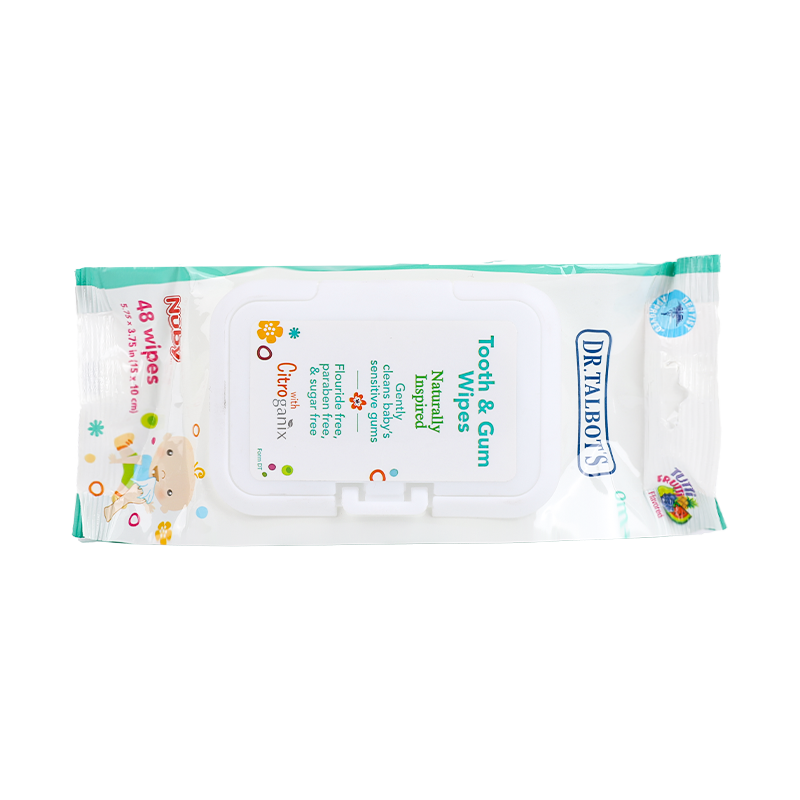 Food grade baby pacifier & teether wipes saline nipple wipes naturally cleaning wipes patient oem odm private label service